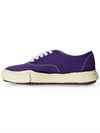 Maison Baker OG Sole Overdyed Canvas Low Top Sneakers Purple A09FW735 - MIHARA YASUHIRO - BALAAN 3