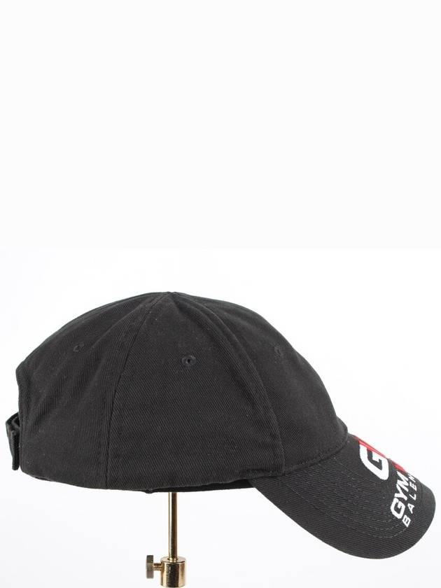 BALENCIAGA - GW Logo Ball Cap Black L - BALAAN