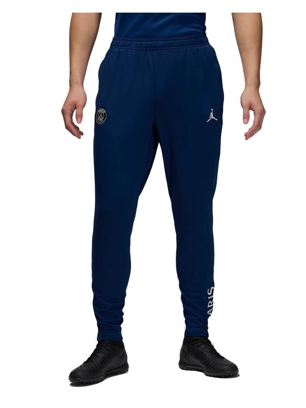 Paris Saint-Germain Strike Fourth Jordan Knit Track Pants Blue - NIKE - BALAAN 1