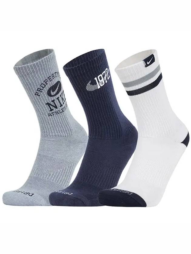 Everyday cushion crew socks 3 colors multicolor FQ0325 902 - NIKE - BALAAN 2