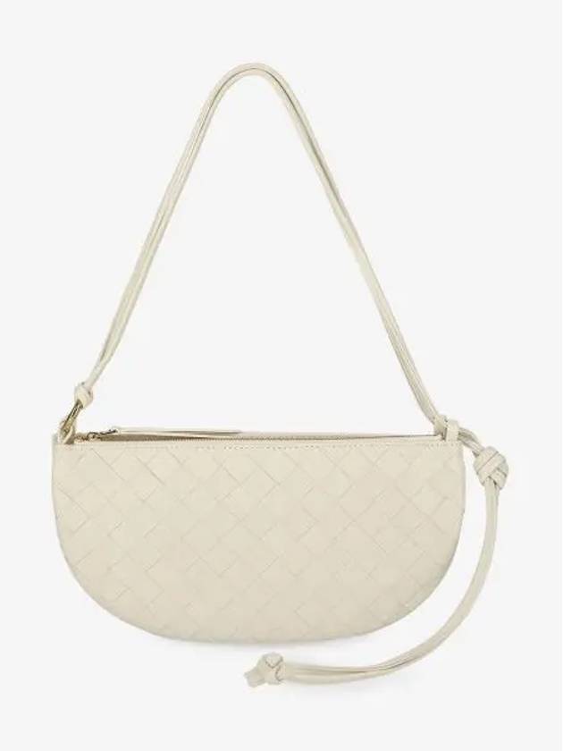 Intrecciato Shoulder Bag Cream - BOTTEGA VENETA - BALAAN 2