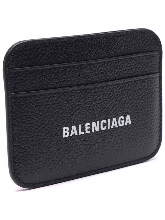 Cash Logo Card Wallet Black - BALENCIAGA - BALAAN 4