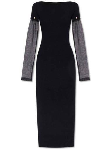 Sportmax Dress Grazia, Women's, Black - MAX MARA SPORTMAX - BALAAN 1