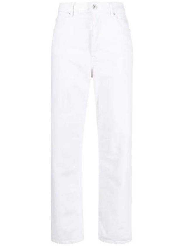 Dyed Boston Straight Jeans White - DSQUARED2 - BALAAN 1