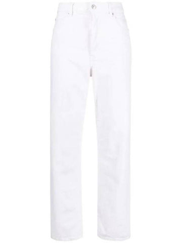 Dyed Boston Straight Jeans White - DSQUARED2 - BALAAN 1