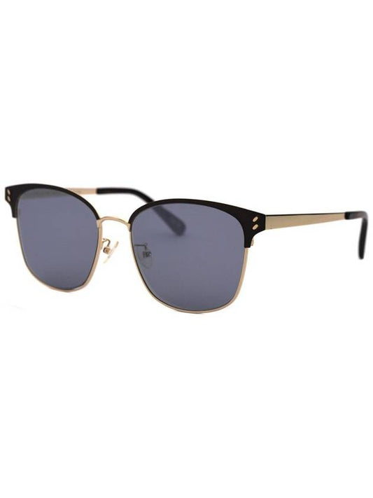 Stella McCartney SC0175SK 002 officially imported square gold rimmed mirror luxury sunglasses - STELLA MCCARTNEY - BALAAN 1