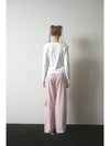 one pocket pants pink stripe - FOR THE WEATHER - BALAAN 5