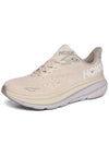 Hoka Men s Running Shoes Clifton 9 Oat Milk 1127895 OKB - HOKA ONE ONE - BALAAN 3