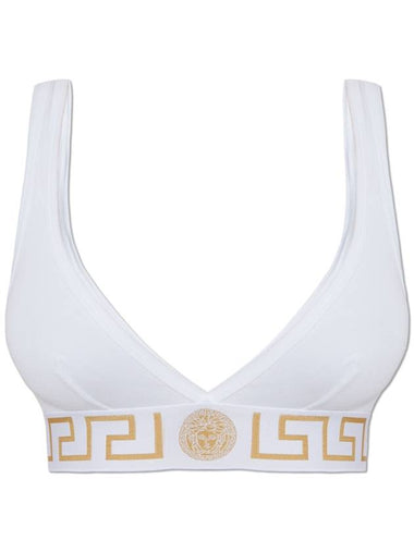 Versace Cotton Bra, Women's, White - VERSACE - BALAAN 1