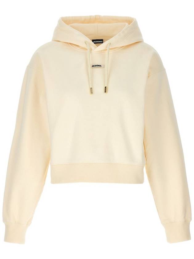 Jacquemus Gros Grain Cotton Hoodie - JACQUEMUS - BALAAN 1