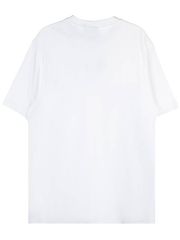 Formula Logo Print Short Sleeve T-Shirt White - BARBOUR - BALAAN 3