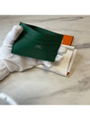 Citizen Twill Swift Calfskin Card Wallet Holder Vertigo Green H086495CAAB - HERMES - BALAAN 5