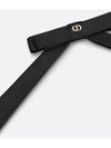 Dior twist bow black grosgrain hairpin 45DTC952E132 C900 - DIOR - BALAAN 3