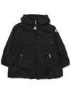 Kids Wet Logo Hooded Jacket 1A001 13 5968E 999 - MONCLER - BALAAN 1