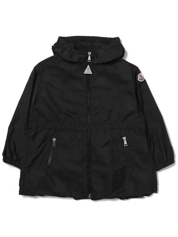 Kids Wet Logo Hooded Jacket 1A001 13 5968E 999 - MONCLER - BALAAN 1