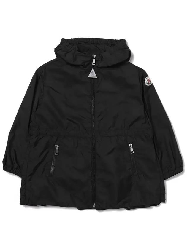 Kids Wet Logo Hooded Jacket 1A001 13 5968E 999 - MONCLER - BALAAN 2