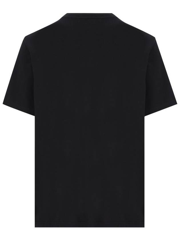 Speedy Fox Patch Comfort Short Sleeve T-Shirt Black - MAISON KITSUNE - BALAAN 3