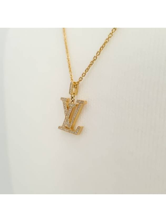 Diamond Idyll Blossom LV Necklace Q93849 - LOUIS VUITTON - BALAAN 7