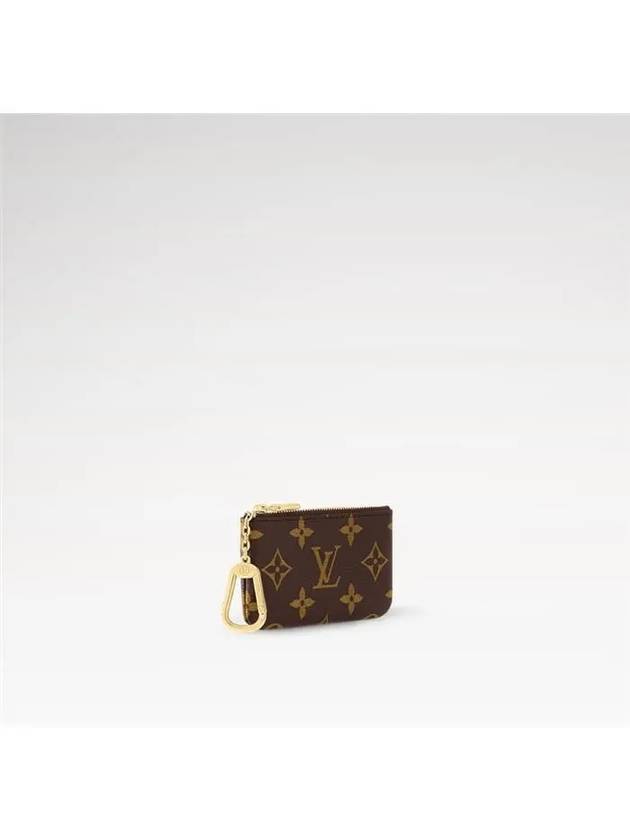 Monogram Key Pouch Brown - LOUIS VUITTON - BALAAN 4