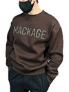 MAX MG Monogram Double Face Jersey Sweatshirt Coffee - MACKAGE - BALAAN 2