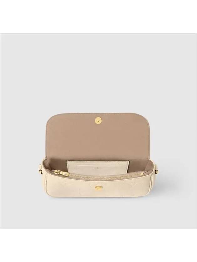 Ivy Monogram Chain Wallet Empreinte Cream - LOUIS VUITTON - BALAAN 5