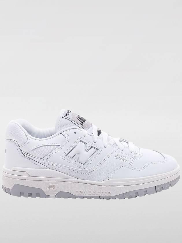 550 Logo Low Top Sneakers Grey White - NEW BALANCE - BALAAN 2