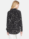 Slim Signature Silk Blouse Star print - EQUIPMENT - BALAAN 6