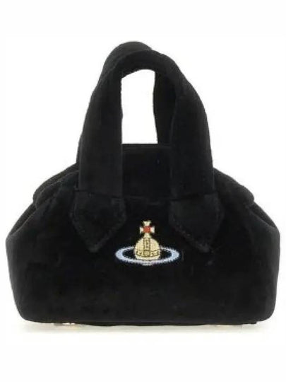 Archive Mini Yasmine Tote Bag Black - VIVIENNE WESTWOOD - BALAAN 2