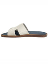 Hermes Izmir Sandal Epsom Blanc De Paris Bleu Celeste - HERMES - BALAAN 5