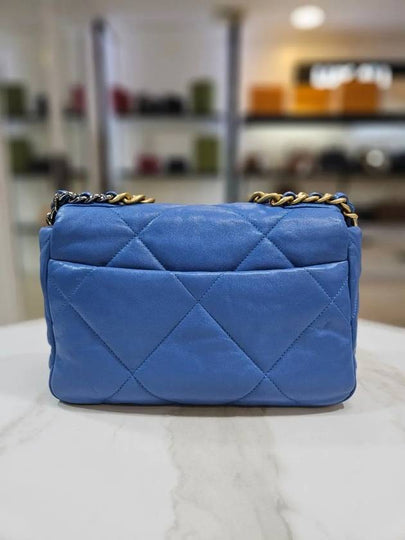 19 Bag Blue Medium Lambskin 29th AS1160 - CHANEL - BALAAN 2