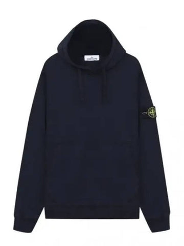 Garment dyeing thermal lining kangaroo pocket hoodie - STONE ISLAND - BALAAN 1