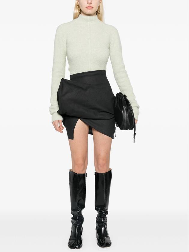 draped mini skirt - RICK OWENS - BALAAN 2