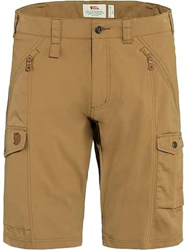 ABISKO SHORTS M DARK OLIVE - FJALL RAVEN - BALAAN 1