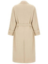 AFFETTO Belted Wool Coat 2415011031 031 - MAX MARA - BALAAN 3