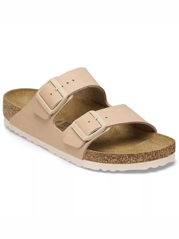 Arizona BirkoSlippers New Beige - BIRKENSTOCK - BALAAN 7