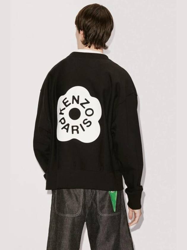 Bokeh Flower 2 0 Sweatshirt Black - KENZO - BALAAN 8