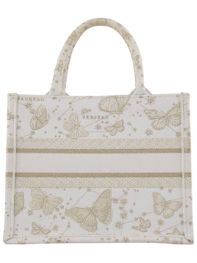 M1265ZESU Gold Embroidery Butterfly Zodiac Book Tote Small Department Store Invoice 34170K - DIOR - BALAAN 3