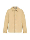 Check Reversible Quilted Jacket Beige - BURBERRY - BALAAN 2