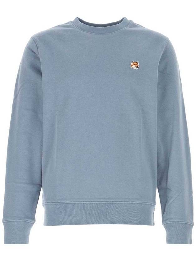 Fox Head Patch Regular Sweatshirt Blue - MAISON KITSUNE - BALAAN 2