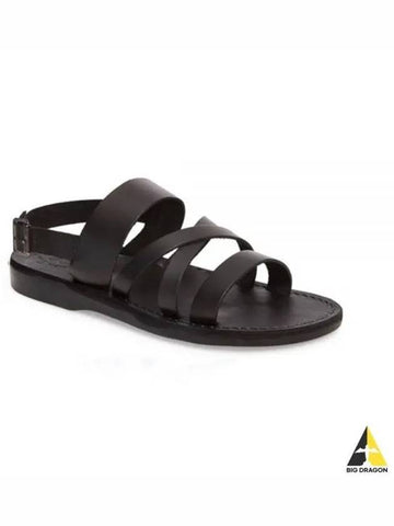 SANDALS NO 514 SILAS BLACK - JERUSALEM - BALAAN 1