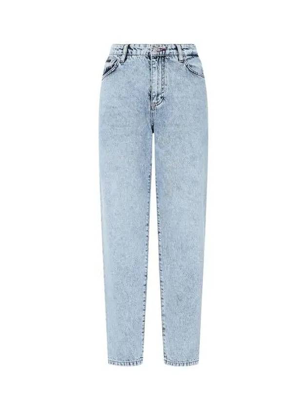 Women s Rhinestone Love Denim Pants Light Indigo - PHILIPP PLEIN - BALAAN 1