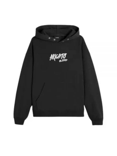 Tag Hoodie A0750006 Fade Black Hooded Sweatshirt - AXEL ARIGATO - BALAAN 2