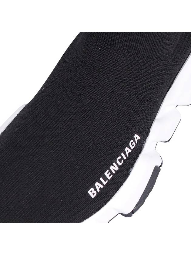 Speed Trainer High Top Sneakers Black - BALENCIAGA - BALAAN 8