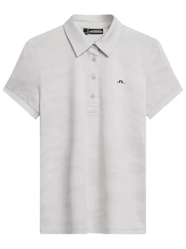 Golf Alaya Jacquard Polo GWJT09013 A040 Women's Alaya Jacquard Polo - J.LINDEBERG - BALAAN 3