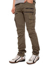 11th Anniversary 4 Zipper Cotton Cargo Biker Khaki T552 C487 147 - BALMAIN - BALAAN 3