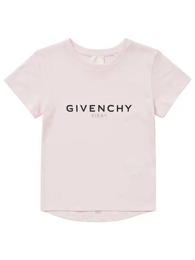 H15329 44Z logo print junior short sleeve t shirt - GIVENCHY - BALAAN 1