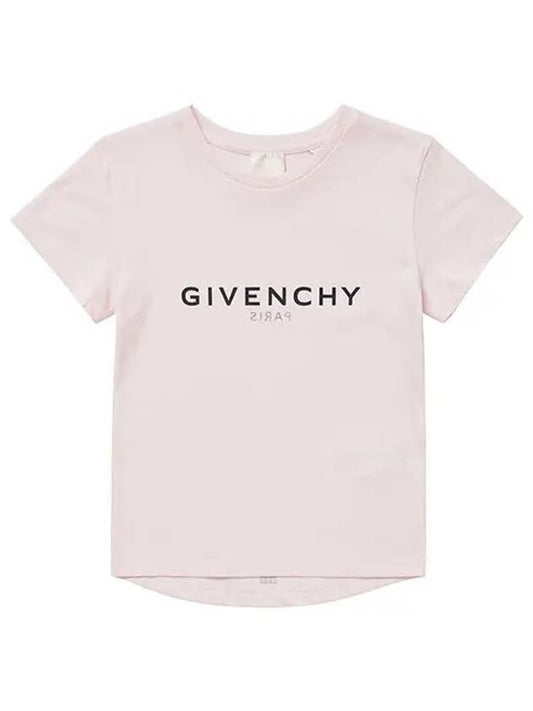 H15329 44Z logo print junior short sleeve t shirt - GIVENCHY - BALAAN 1