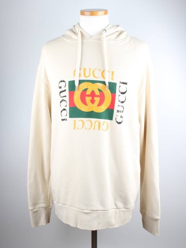 Box Logo Vintage Hood M - GUCCI - BALAAN 1