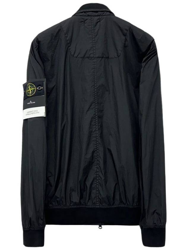 Garment Dyed Crinkle Reps R Nylon Jacket Black - STONE ISLAND - BALAAN 3