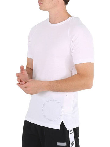 Calvin Klein Men's Utility Strong 37.5 Logo T-shirt in White, Size X-Large - CALVIN KLEIN - BALAAN 1